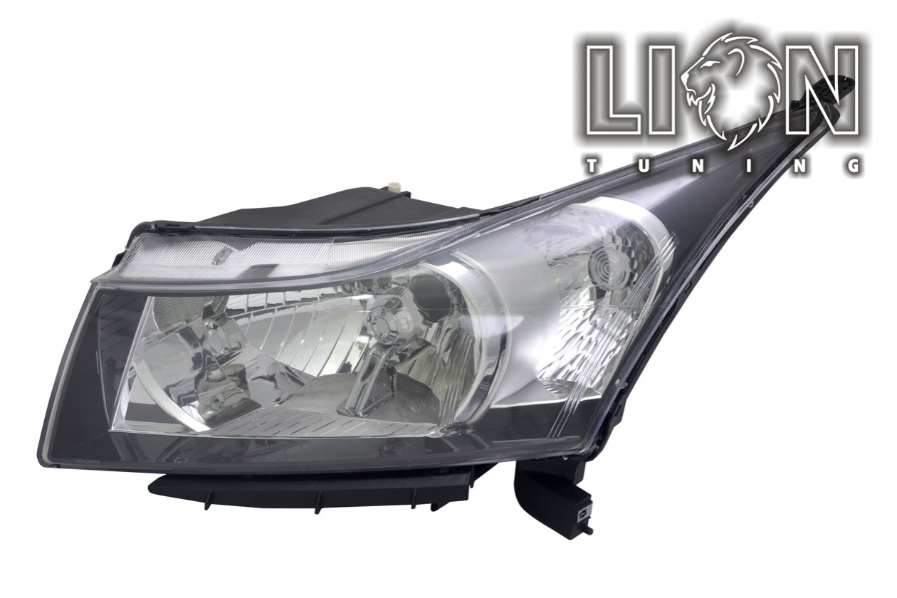 Halogen, Abblendlicht und Fernlicht H4, elektrisch verstellbar - Stellmotor integriert, inkl. Verschlusskappe und Lampenträger, ohne Leuchtmittel, Standard Ausführung, Eintragungsfrei / mit E-Prüfzeichen