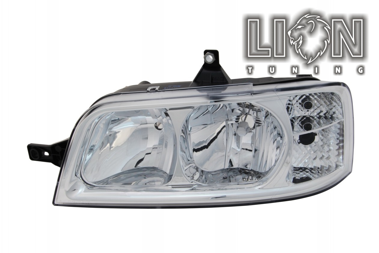 Halogen, Abblendlicht H7 / Fernlicht H1, elektrisch verstellbar - Stellmotor wird vom Original übernommen, inkl. Verschlusskappe und Lampenträger, ohne Leuchtmittel, Standard Ausführung, Eintragungsfrei / mit E-Prüfzeichen