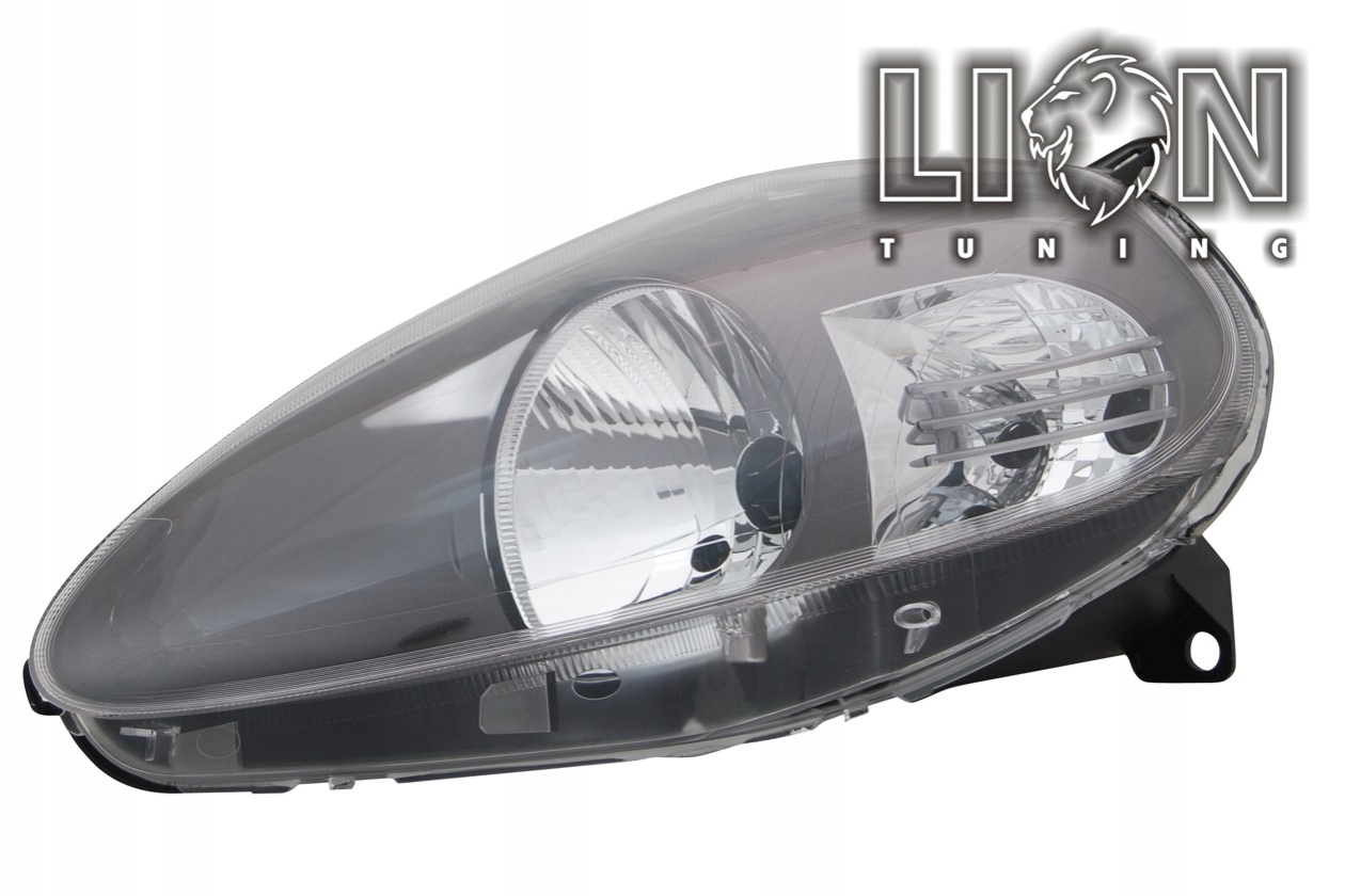 Halogen, Abblendlicht und Fernlicht H4, elektrisch verstellbar - Stellmotor integriert, inkl. Verschlusskappe und Lampenträger, ohne Leuchtmittel, Eintragungsfrei / mit E-Prüfzeichen