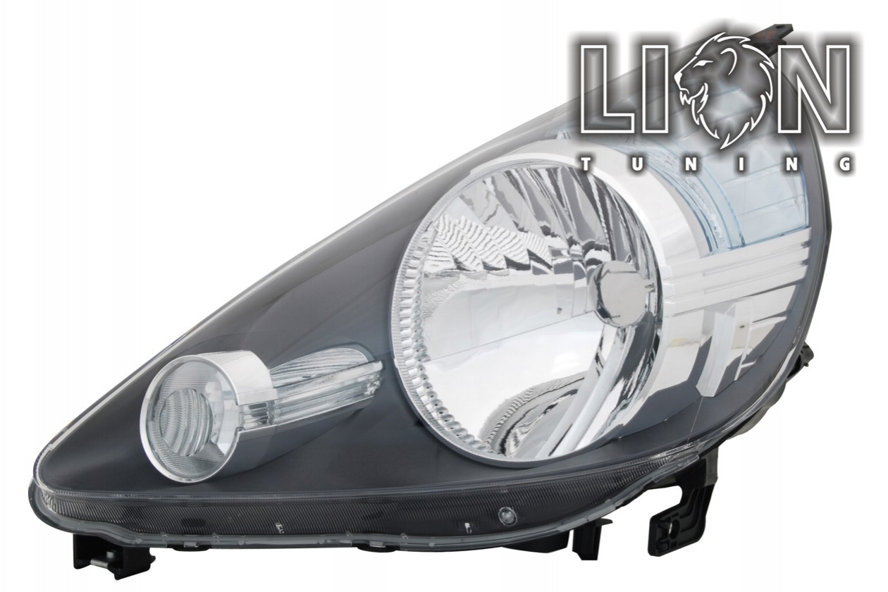 Halogen, Abblendlicht und Fernlicht H4, elektrisch verstellbar - Stellmotor wird vom Original übernommen, Standard Ausführung, Eintragungsfrei / mit E-Prüfzeichen