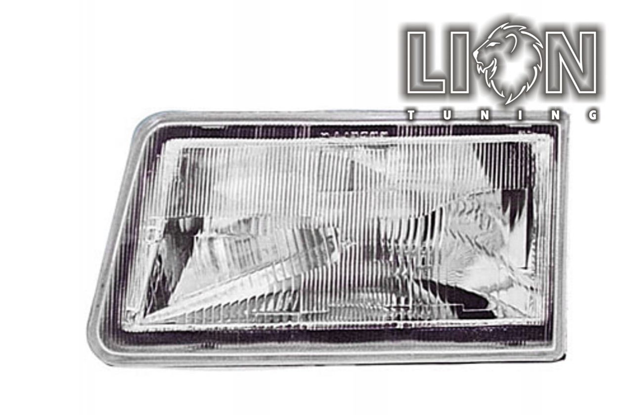 Halogen, Abblendlicht und Fernlicht H4, manuell verstellbar, inkl. Verschlusskappe und Lampenträger (PL), ohne Leuchtmittel, Standard Ausführung, Eintragungsfrei / mit E-Prüfzeichen