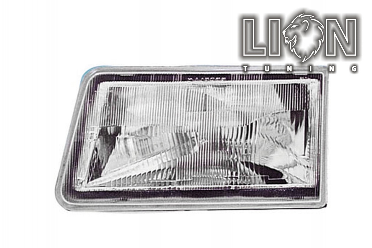 Halogen, Abblendlicht und Fernlicht H4, elektrisch verstellbar - Stellmotor wird vom Original übernommen, inkl. Verschlusskappe und Lampenträger (PL), ohne Leuchtmittel, Eintragungsfrei / mit E-Prüfzeichen