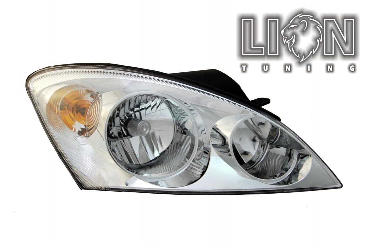 Halogen, Abblendlicht H7 / Fernlicht H1, elektrisch verstellbar - Stellmotor wird vom Original übernommen, inkl. Verschlusskappe und Lampenträger, ohne Leuchtmittel, Standard Ausführung, Eintragungsfrei / mit E-Prüfzeichen