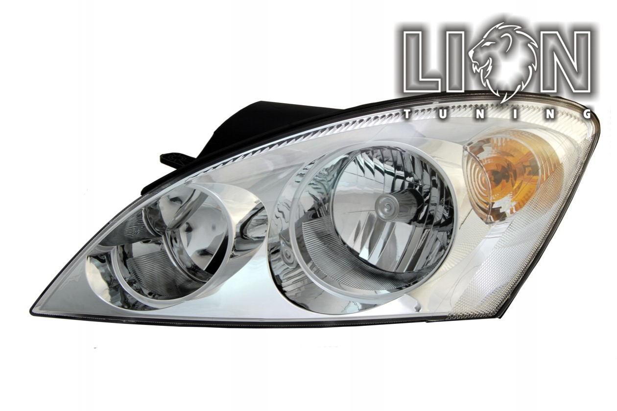 Halogen, Abblendlicht H7 / Fernlicht H1, elektrisch verstellbar - Stellmotor integriert, inkl. Verschlusskappe und Lampenträger, ohne Leuchtmittel, Eintragungsfrei / mit E-Prüfzeichen