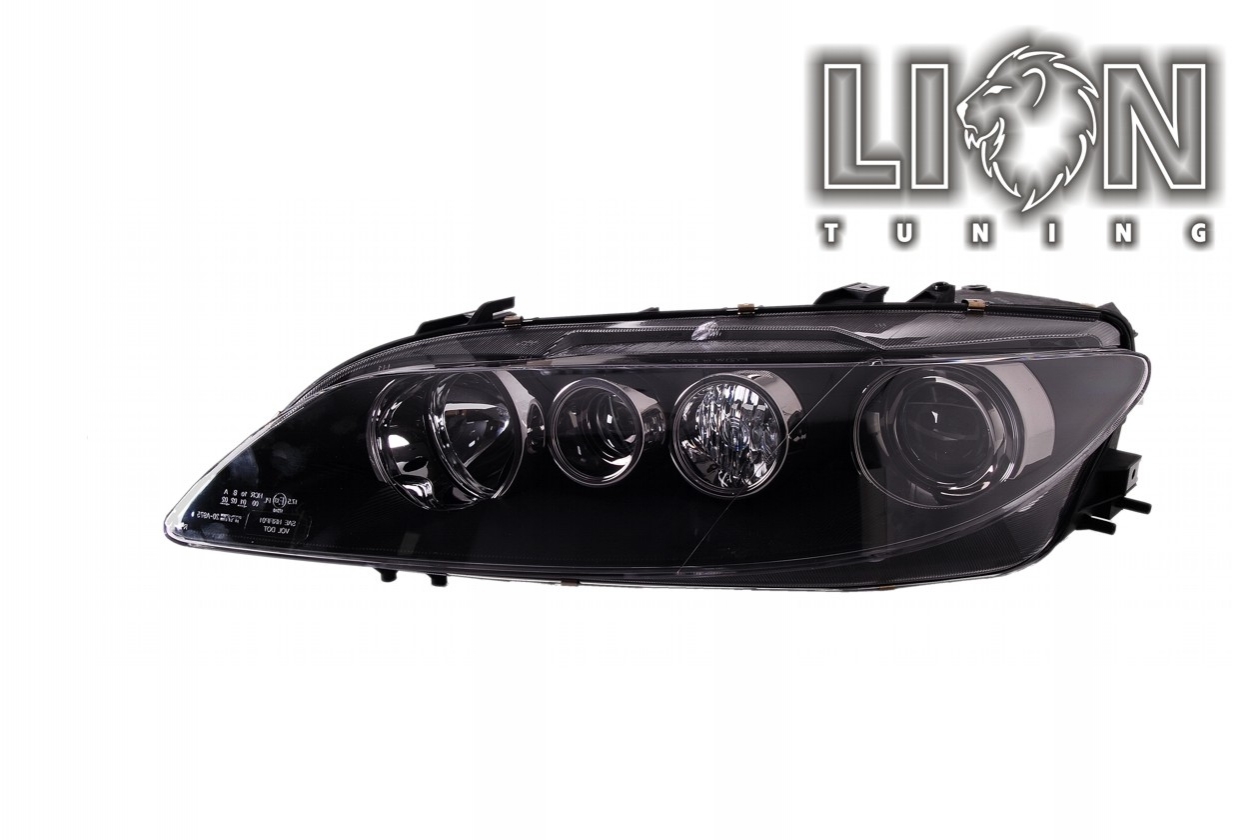 Halogen, Abblendlicht H1 / Fernlicht H1, elektrisch verstellbar - Stellmotor integriert, inkl. Verschlusskappe und Lampenträger, ohne Leuchtmittel, Eintragungsfrei / mit E-Prüfzeichen