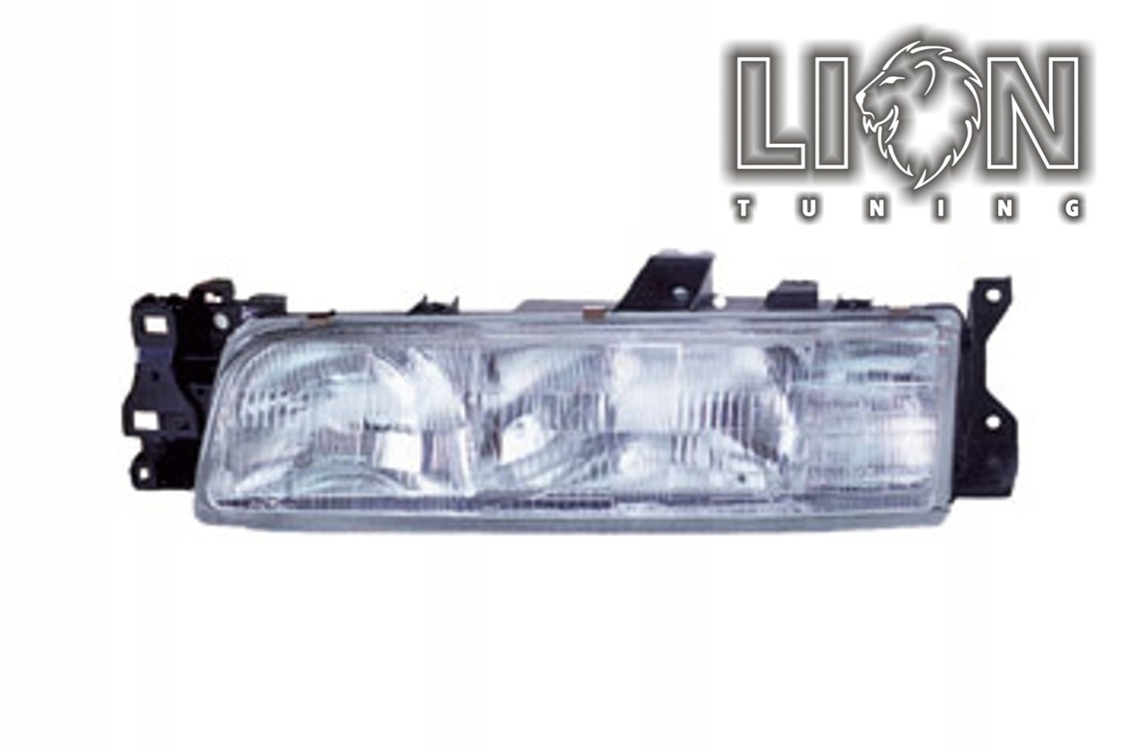 Halogen, Abblendlicht und Fernlicht H4 / Nebelscheinwerfer H1, manuell verstellbar, inkl. Verschlusskappe und Lampenträger, ohne Leuchtmittel, Standard Ausführung, Eintragungsfrei / mit E-Prüfzeichen