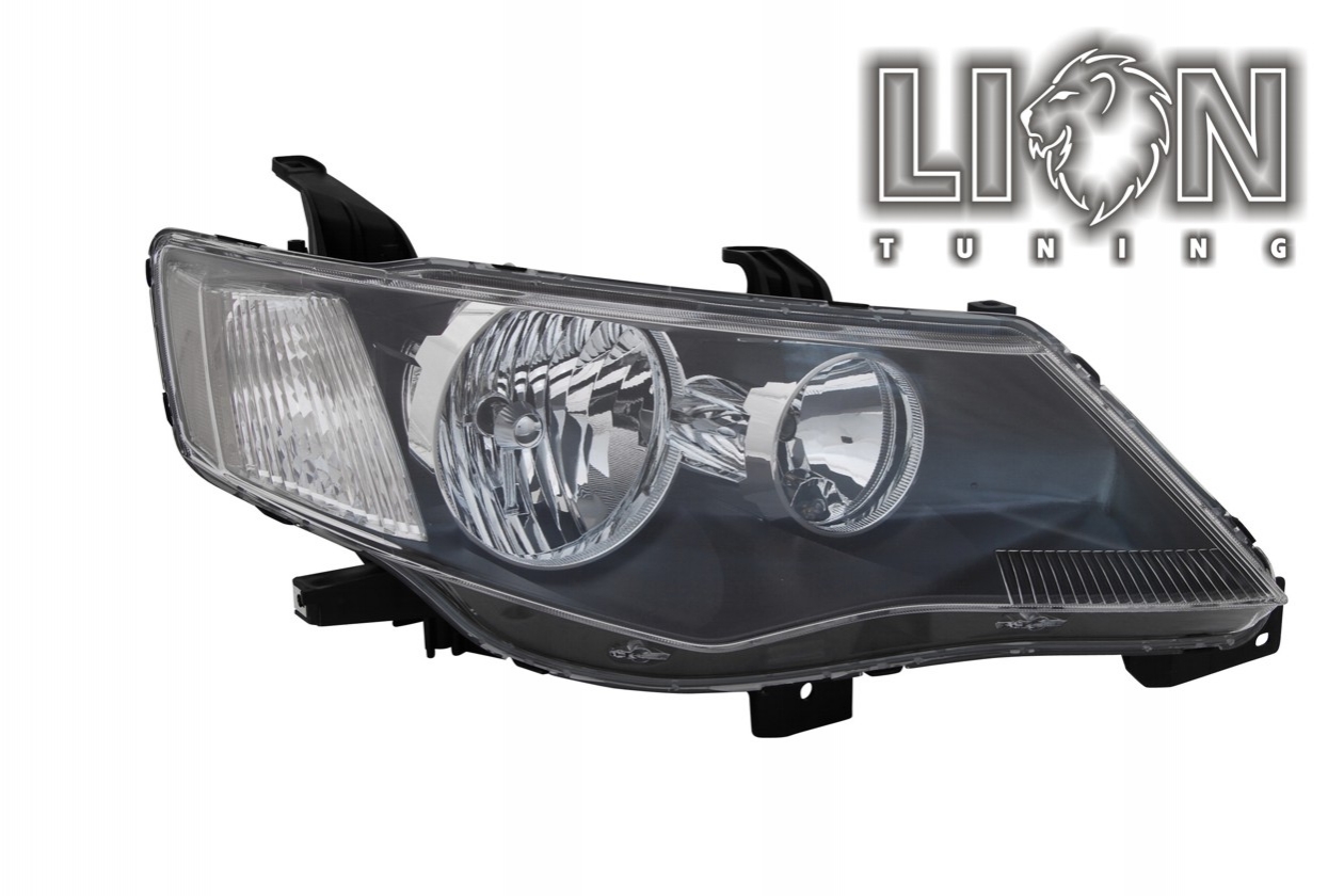 Halogen, Abblendlicht HB4 / Fernlicht HB3, elektrisch verstellbar - Stellmotor integriert, inkl. Verschlusskappe und Lampenträger, ohne Leuchtmittel, Standard Ausführung, Eintragungsfrei / mit E-Prüfzeichen