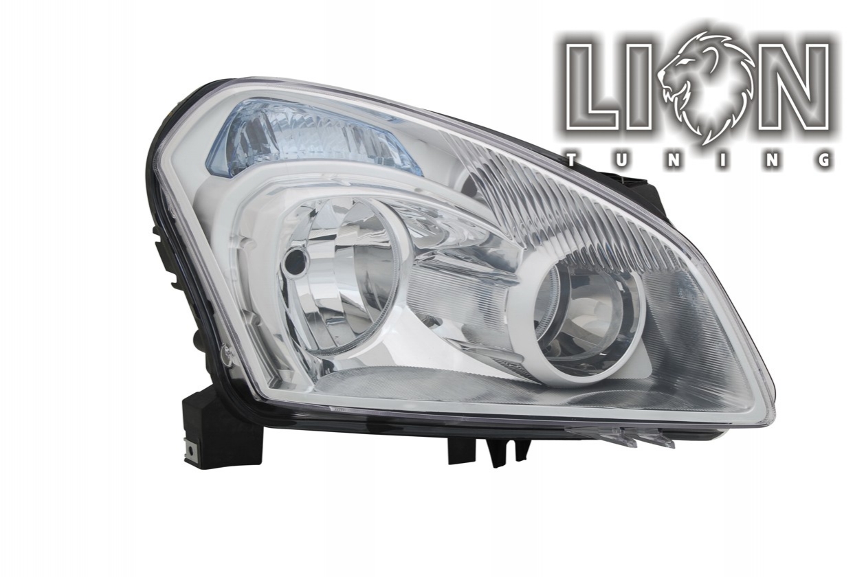 Halogen, Abblendlicht H7 / Fernlicht H7, elektrisch verstellbar - Stellmotor wird vom Original übernommen, inkl. Verschlusskappe und Lampenträger, ohne Leuchtmittel, Standard Ausführung, Eintragungsfrei / mit E-Prüfzeichen