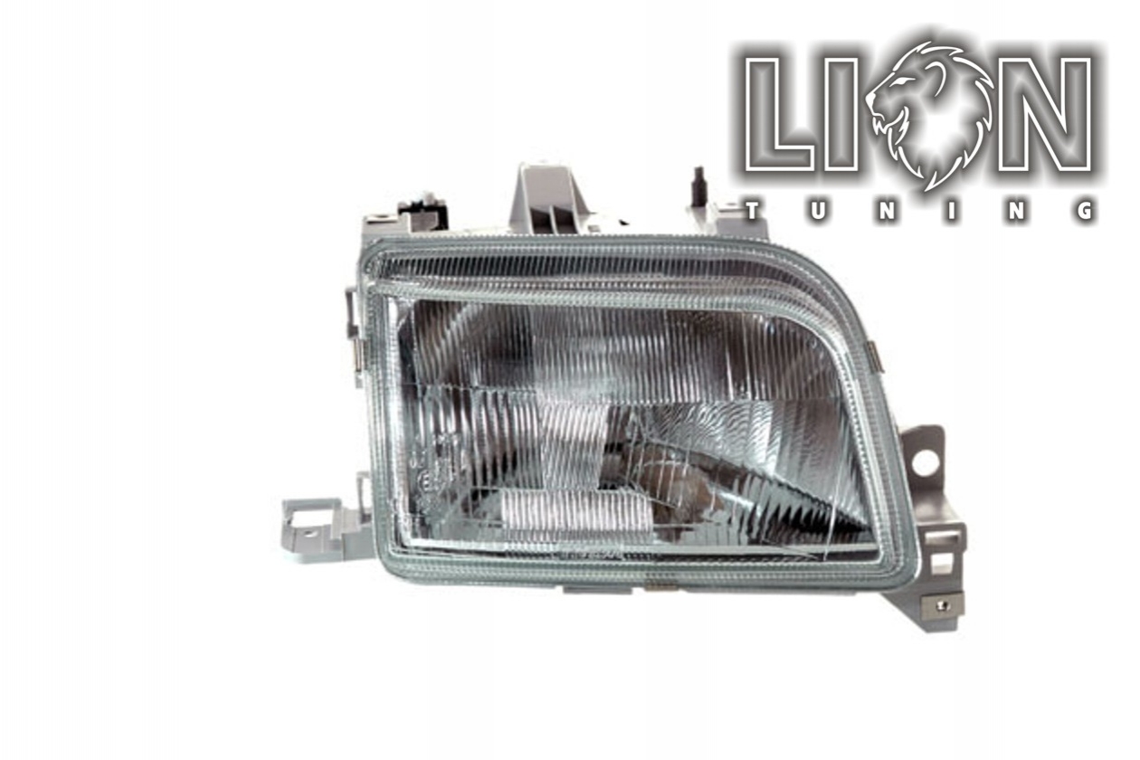 Halogen, Abblendlicht und Fernlicht H4, manuell verstellbar, inkl. Verschlusskappe und Lampenträger, ohne Leuchtmittel, Standard Ausführung, Eintragungsfrei / mit E-Prüfzeichen