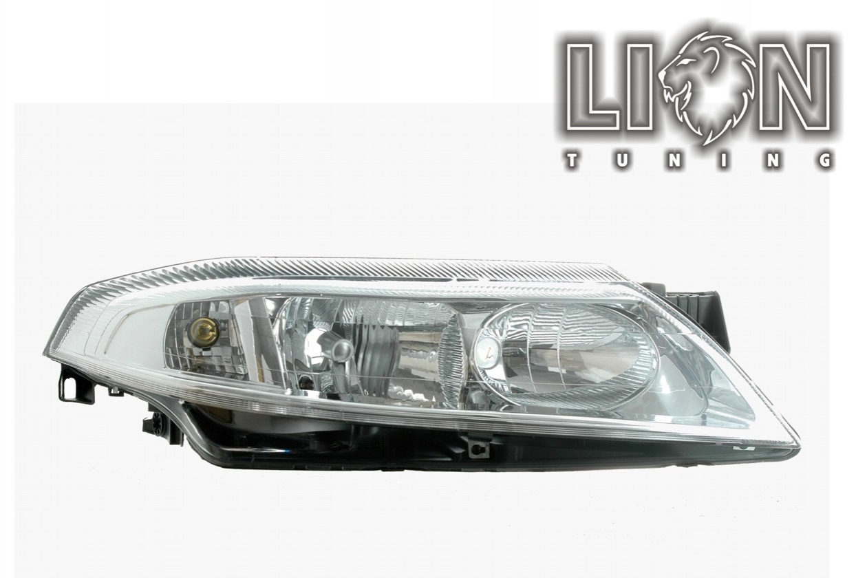 Halogen, Abblendlicht H7 / Fernlicht H1, elektrisch verstellbar - Stellmotor wird vom Original übernommen, inkl. Verschlusskappe und Lampenträger, ohne Leuchtmittel, Standard Ausführung, Eintragungsfrei / mit E-Prüfzeichen