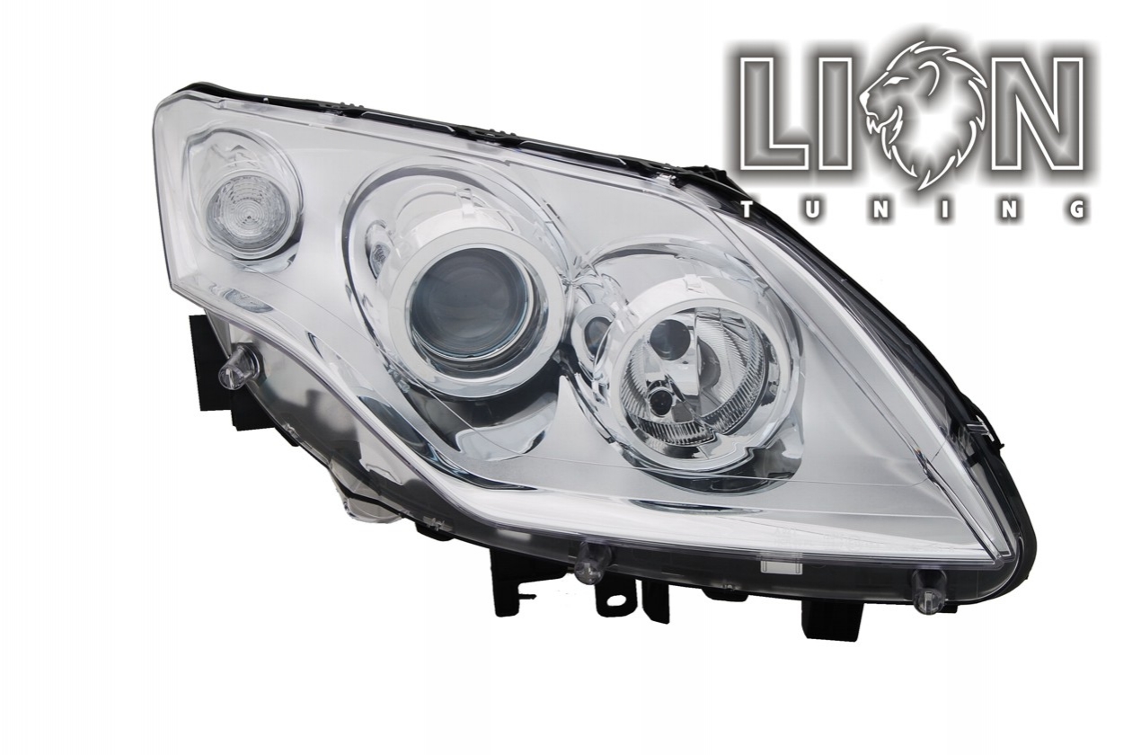 Halogen, Abblendlicht H7 / Fernlicht H7, elektrisch verstellbar - Stellmotor wird vom Original übernommen, inkl. Verschlusskappe und Lampenträger, ohne Leuchtmittel, Standard Ausführung, Eintragungsfrei / mit E-Prüfzeichen