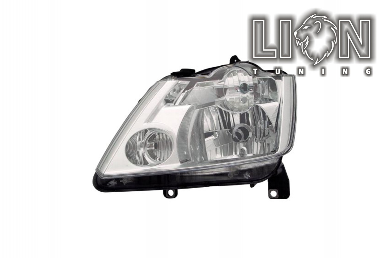 Halogen, Abblendlicht H7 / Fernlicht H1, manuell und elektrisch verst - Motor wird vom Original übernommen, inkl. Verschlusskappe und Lampenträger, ohne Leuchtmittel, Standard Ausführung, Eintragungsfrei / mit E-Prüfzeichen