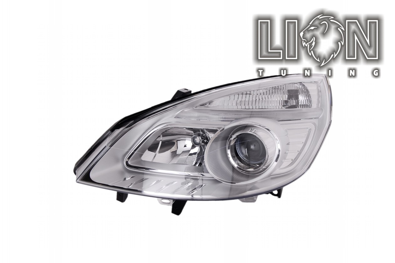 Halogen, Abblendlicht H7 / Fernlicht H1, elektrisch verstellbar - Stellmotor wird vom Original übernommen, inkl. Verschlusskappe und Lampenträger, ohne Leuchtmittel, Eintragungsfrei / mit E-Prüfzeichen