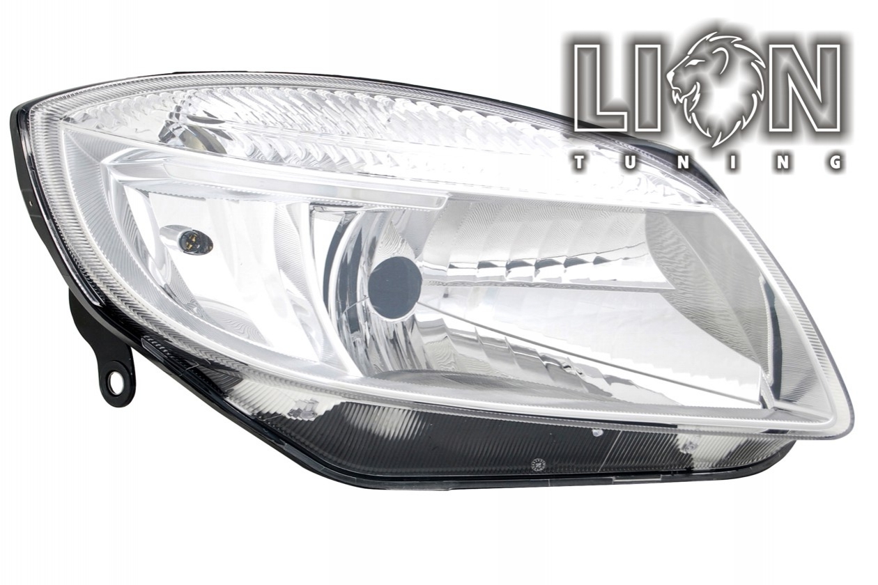 Halogen, Abblendlicht und Fernlicht H4, elektrisch verstellbar - Stellmotor integriert, inkl. Verschlusskappe und Lampenträger, ohne Leuchtmittel, Standard Ausführung, Eintragungsfrei / mit E-Prüfzeichen