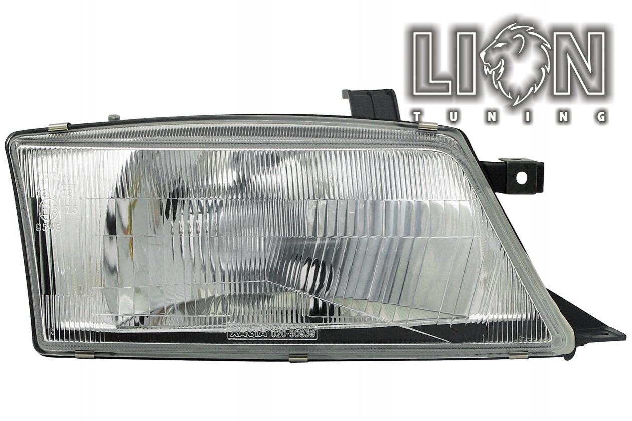 Halogen, Abblendlicht und Fernlicht H4, manuell verstellbar, inkl. Verschlusskappe und Lampenträger, ohne Leuchtmittel, Standard Ausführung, Eintragungsfrei / mit E-Prüfzeichen