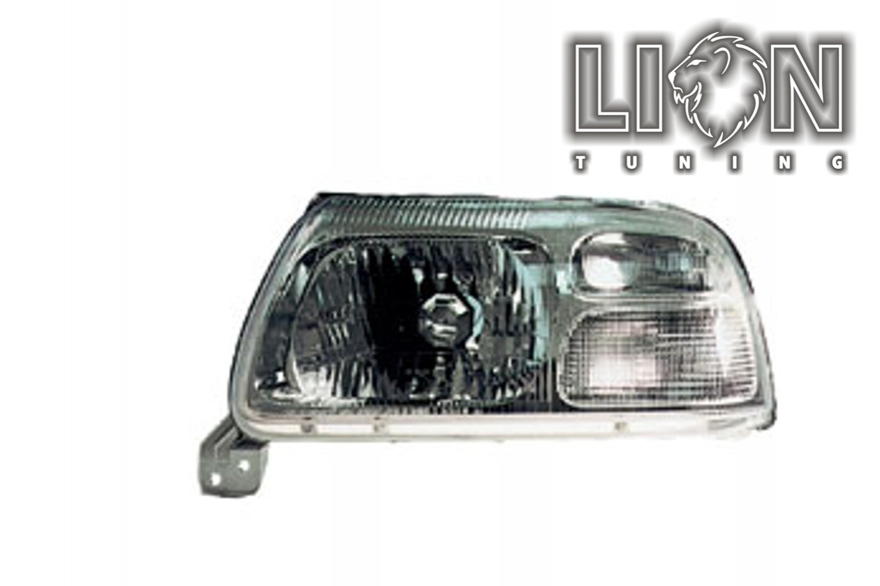 Halogen, Abblendlicht und Fernlicht H4, elektrisch verstellbar - Stellmotor wird vom Original übernommen, inkl. Verschlusskappe und Lampenträger (PL), ohne Leuchtmittel, Standard Ausführung, Eintragungsfrei / mit E-Prüfzeichen