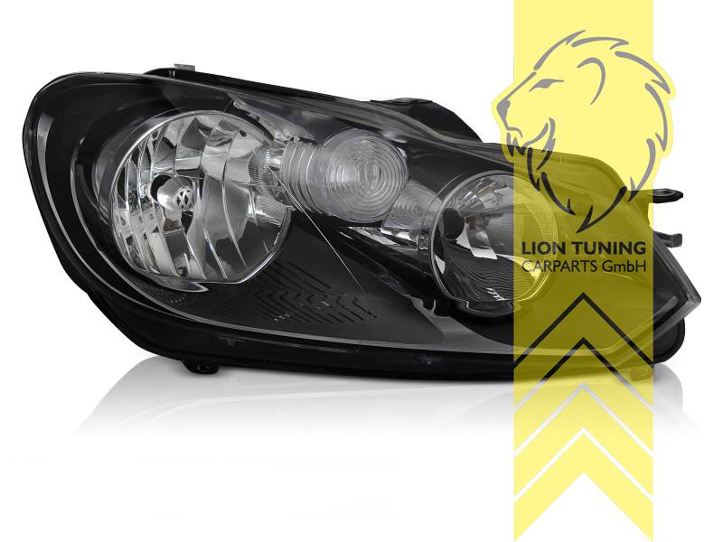 Halogen, mit Tagfahrlicht, Abblendlicht H7 / Fernlicht und Tagfahrlicht in einer Birne H15, elektrisch verstellbar - Stellmotor integriert, inkl. Verschlusskappe und Lampenträger, ohne Leuchtmittel, Standard Ausführung, Eintragungsfrei / mit E-Prüfzeichen