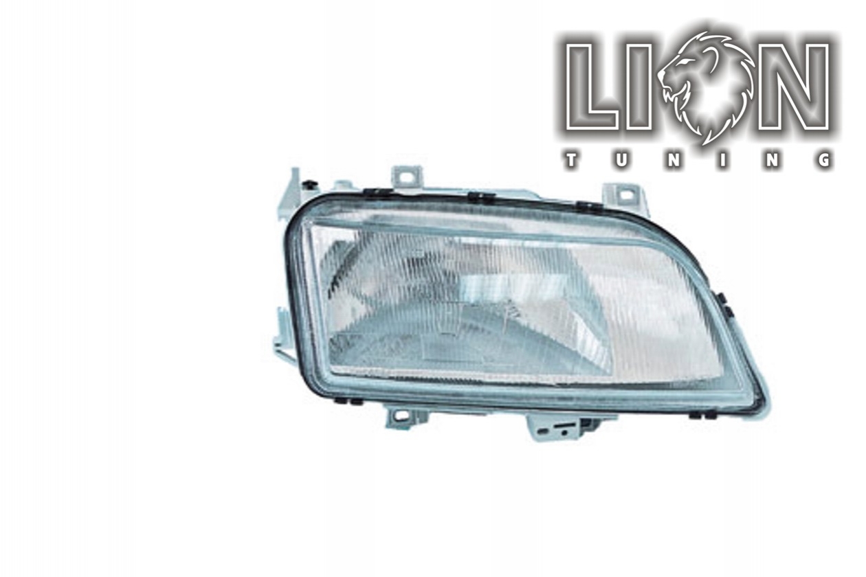 Halogen, Abblendlicht und Fernlicht H4, elektrisch verstellbar - Stellmotor integriert, inkl. Verschlusskappe und Lampenträger (PL), ohne Leuchtmittel, Standard Ausführung, Eintragungsfrei / mit E-Prüfzeichen