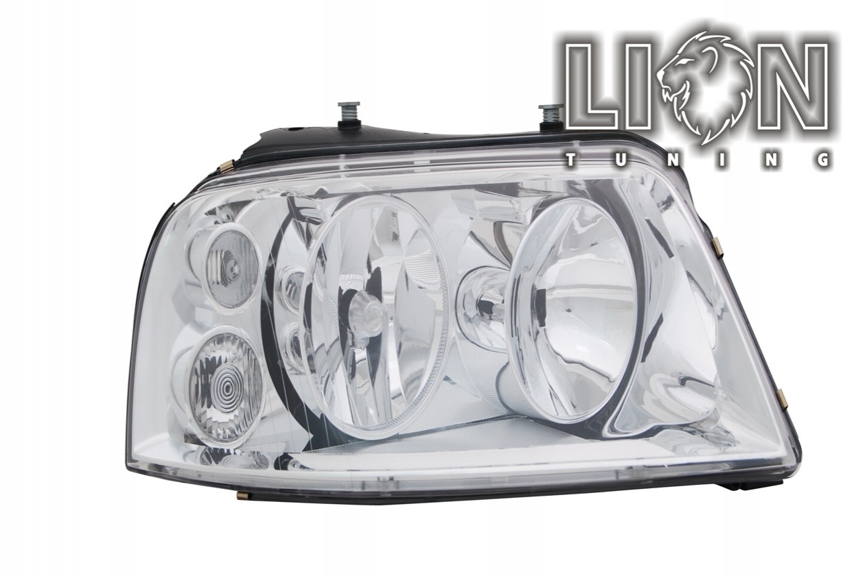 Halogen, Abblendlicht H7 / Fernlicht H1, elektrisch verstellbar - Stellmotor integriert, inkl. Verschlusskappe und Lampenträger, ohne Leuchtmittel, Standard Ausführung, Eintragungsfrei / mit E-Prüfzeichen