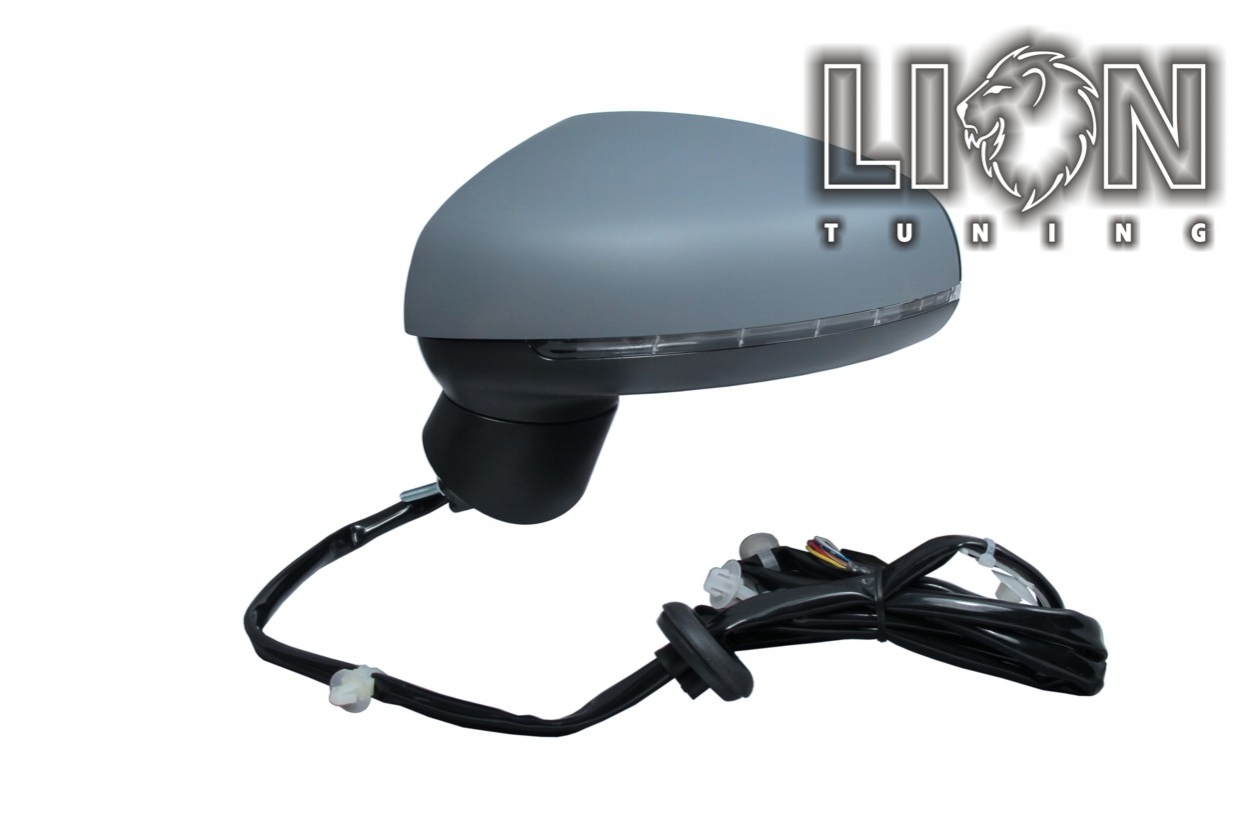 Beheizbar, Elektrisch, grau, grundiert, asphärisch, Eintragungsfrei / keine Eintragung nötig