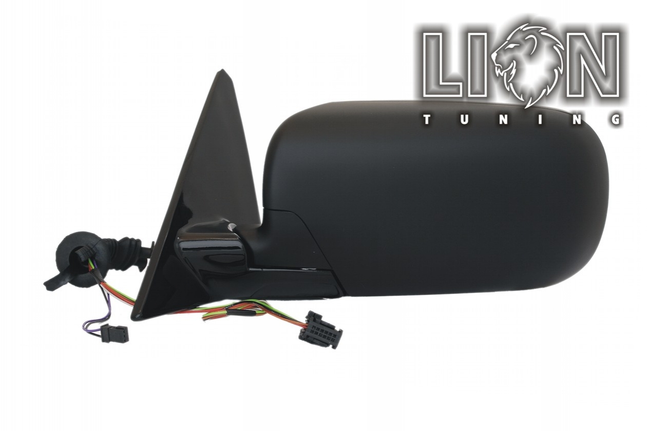 Beheizbar, Elektrisch, schwarz, blau asphärisch, Eintragungsfrei / keine Eintragung nötig