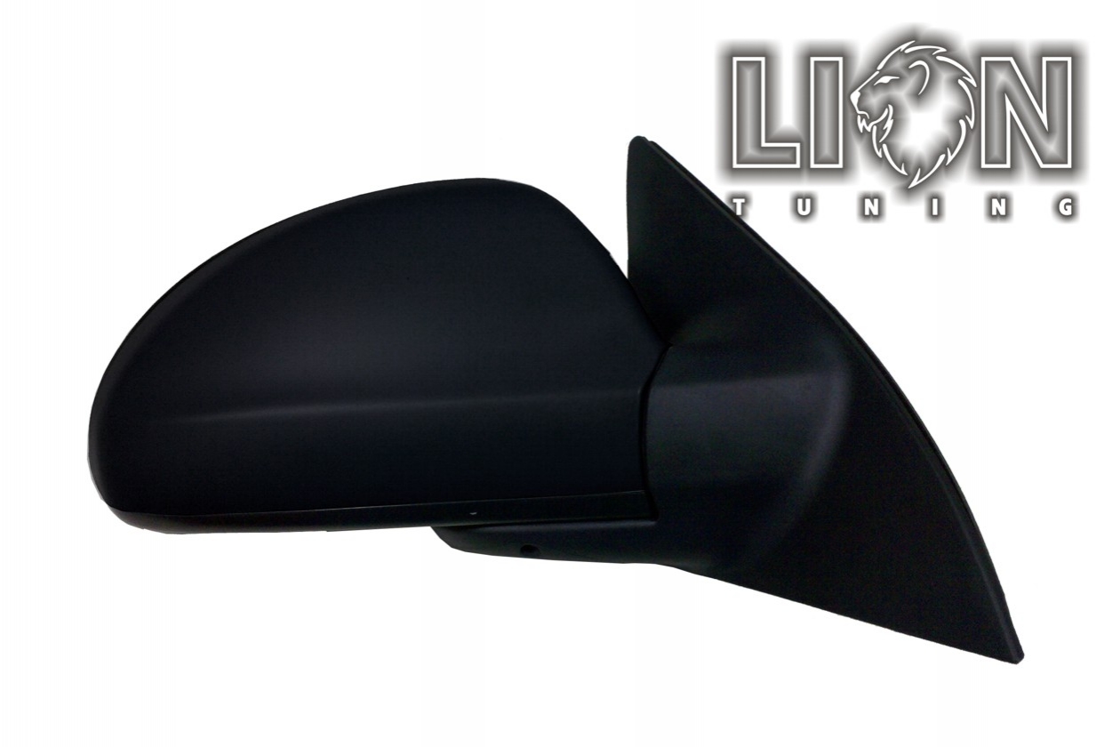 Beheizbar, Elektrisch, schwarz, passend für 4-Türer und 5-Türer, convex, Eintragungsfrei / keine Eintragung nötig