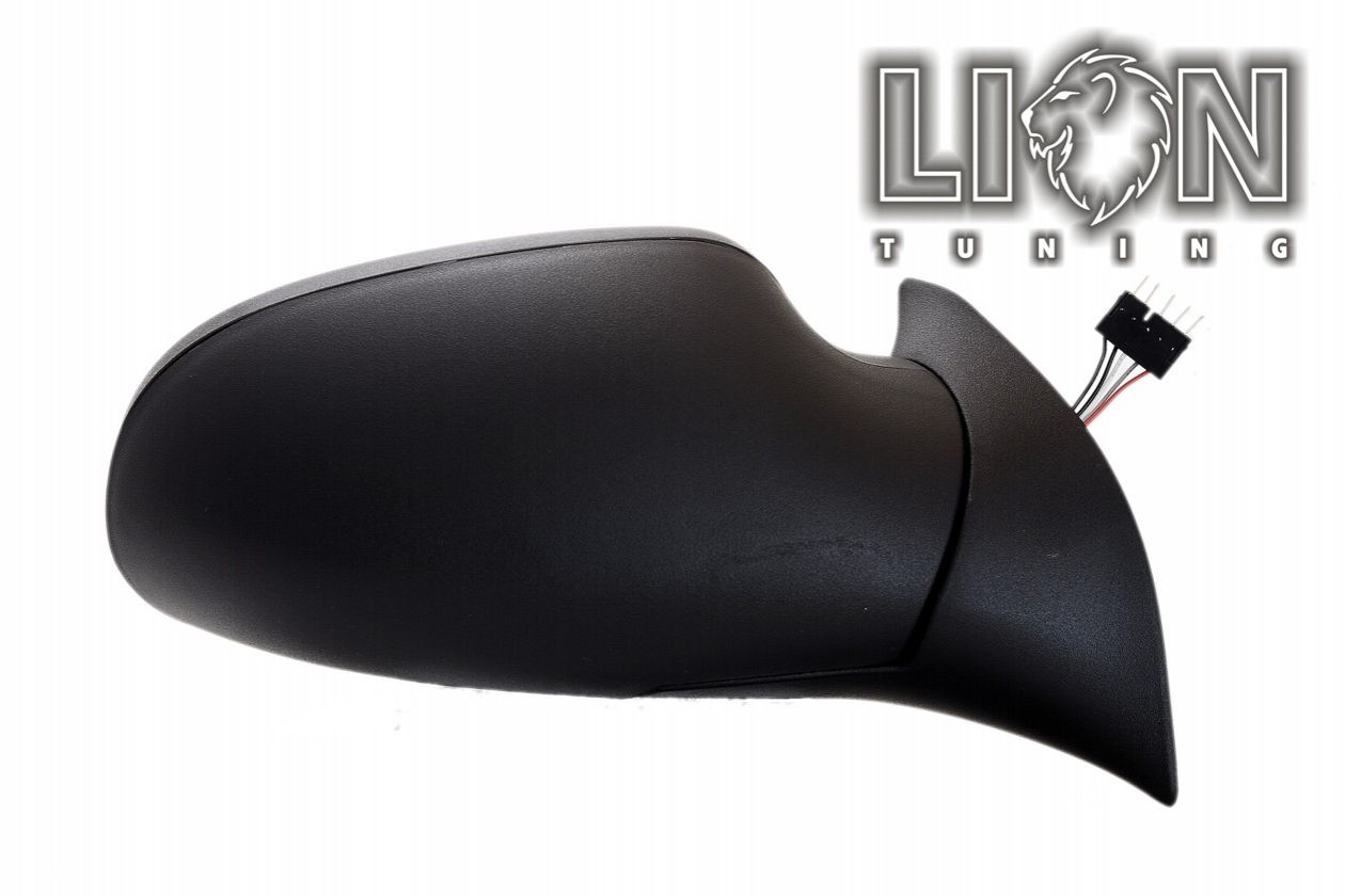 Beheizbar, Elektrisch einklappbar, Elektrisch, schwarz, asphärisch, Eintragungsfrei / keine Eintragung nötig