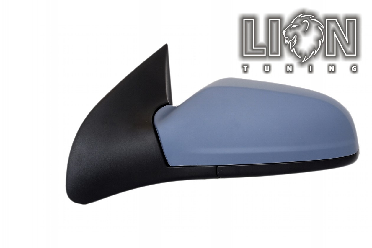 Beheizbar, Elektrisch einklappbar, Elektrisch, grau, nicht passend für TwinTop, grundiert, asphärisch, Eintragungsfrei / keine Eintragung nötig