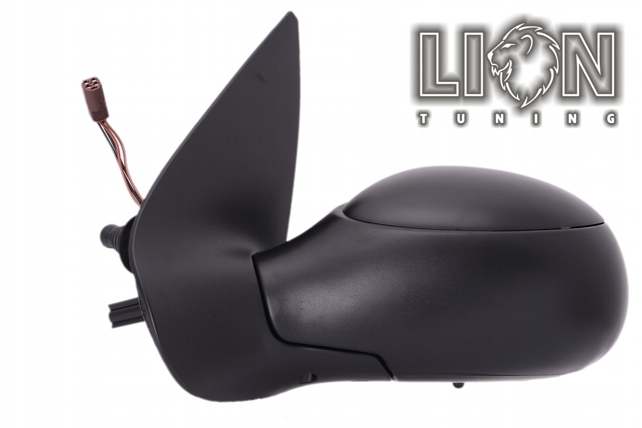 Beheizbar, Mechanisch, schwarz, asphärisch, Eintragungsfrei / keine Eintragung nötig