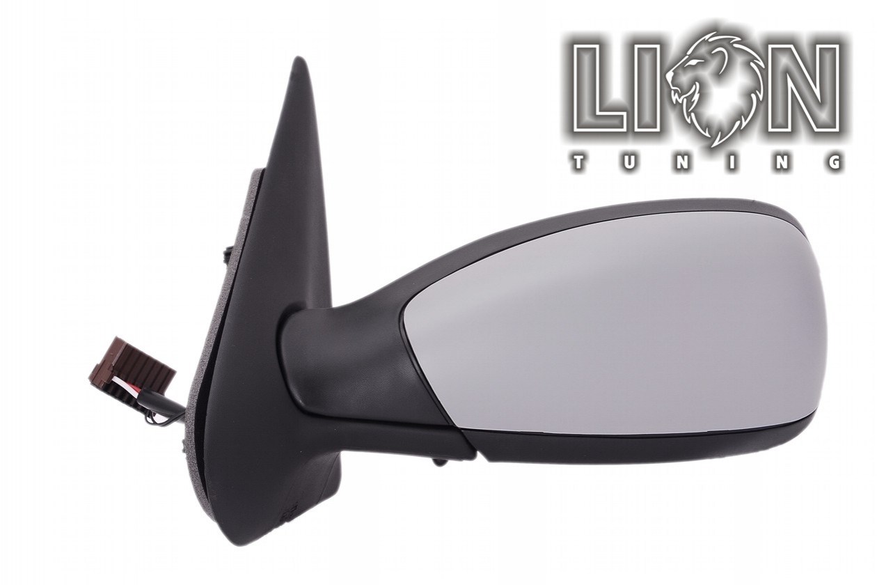 Beheizbar, Elektrisch, grau, nicht passend für Cabrio, grundiert, asphärisch, Eintragungsfrei / keine Eintragung nötig