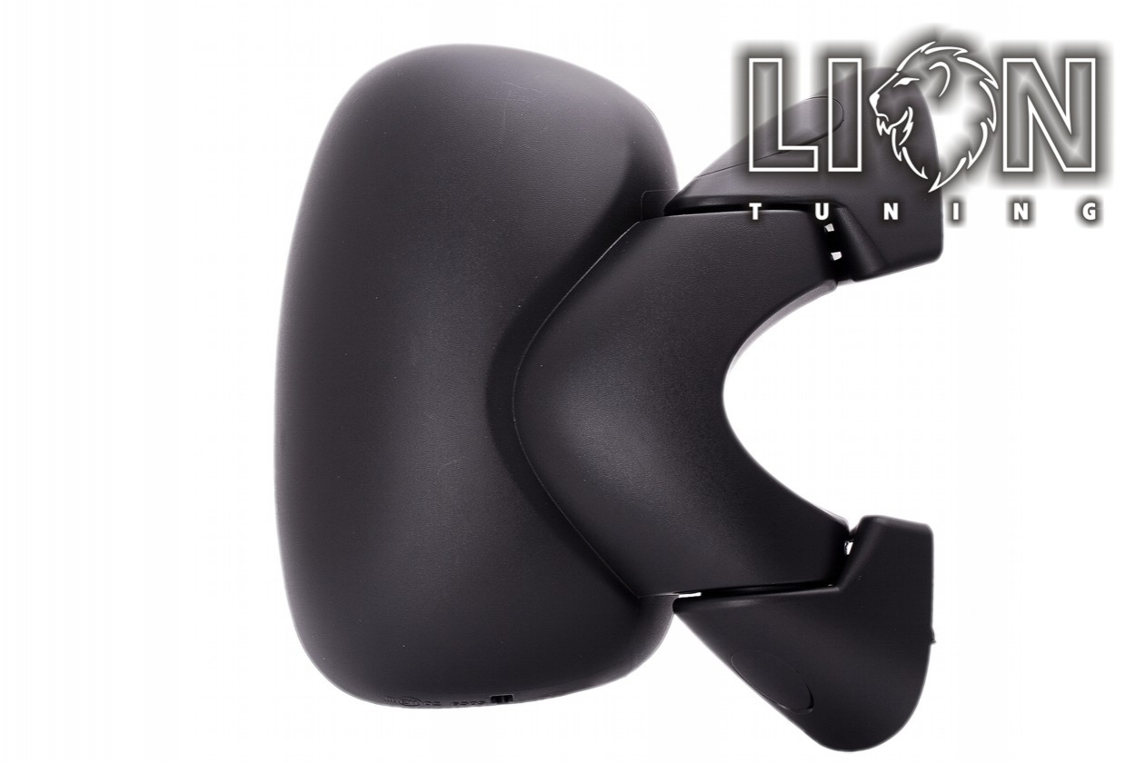 Beheizbar, mit Temperatur Sensor, Elektrisch, schwarz, convex, Eintragungsfrei / keine Eintragung nötig