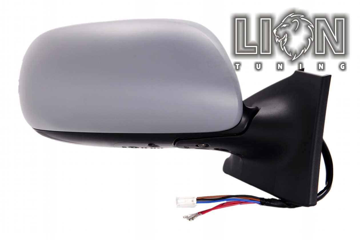 Beheizbar, Elektrisch, grau, grundiert, convex, Eintragungsfrei / keine Eintragung nötig