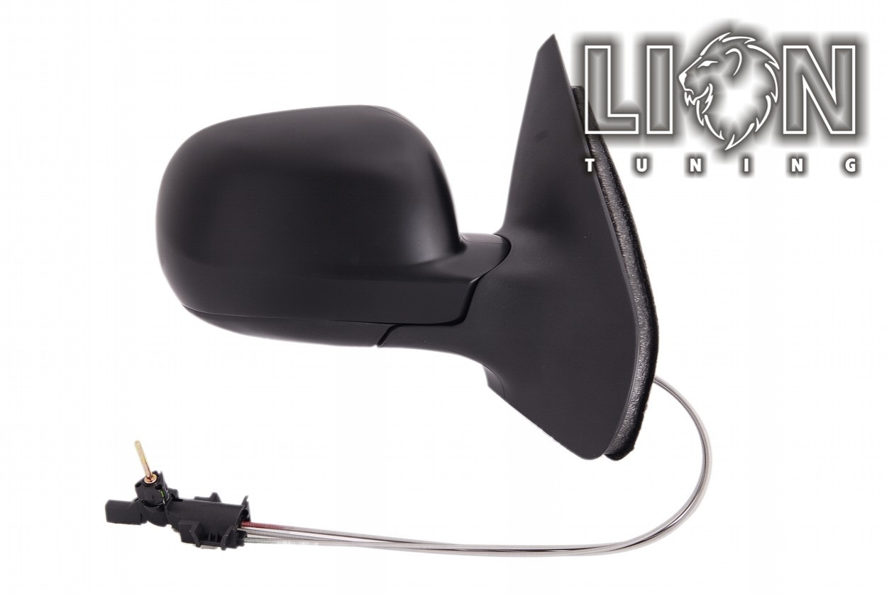 Mechanisch, grau, kleines Spiegelgehäuse, nicht passend für Cabrio, grundiert, convex, Eintragungsfrei / keine Eintragung nötig