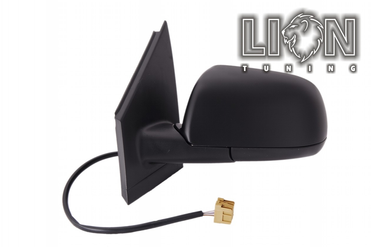 Beheizbar, Elektrisch, schwarz, asphärisch, Eintragungsfrei / keine Eintragung nötig