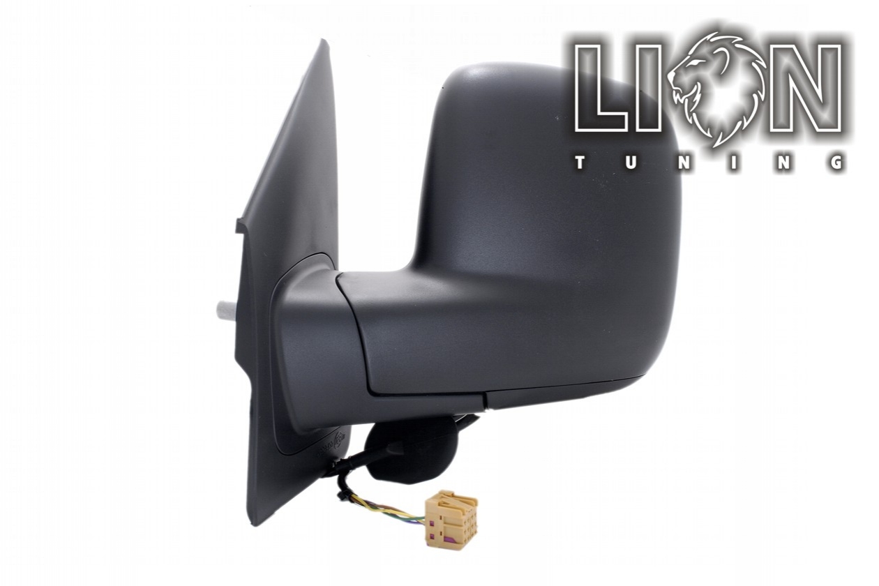 Beheizbar, Elektrisch, schwarz, asphärisch, Eintragungsfrei / keine Eintragung nötig