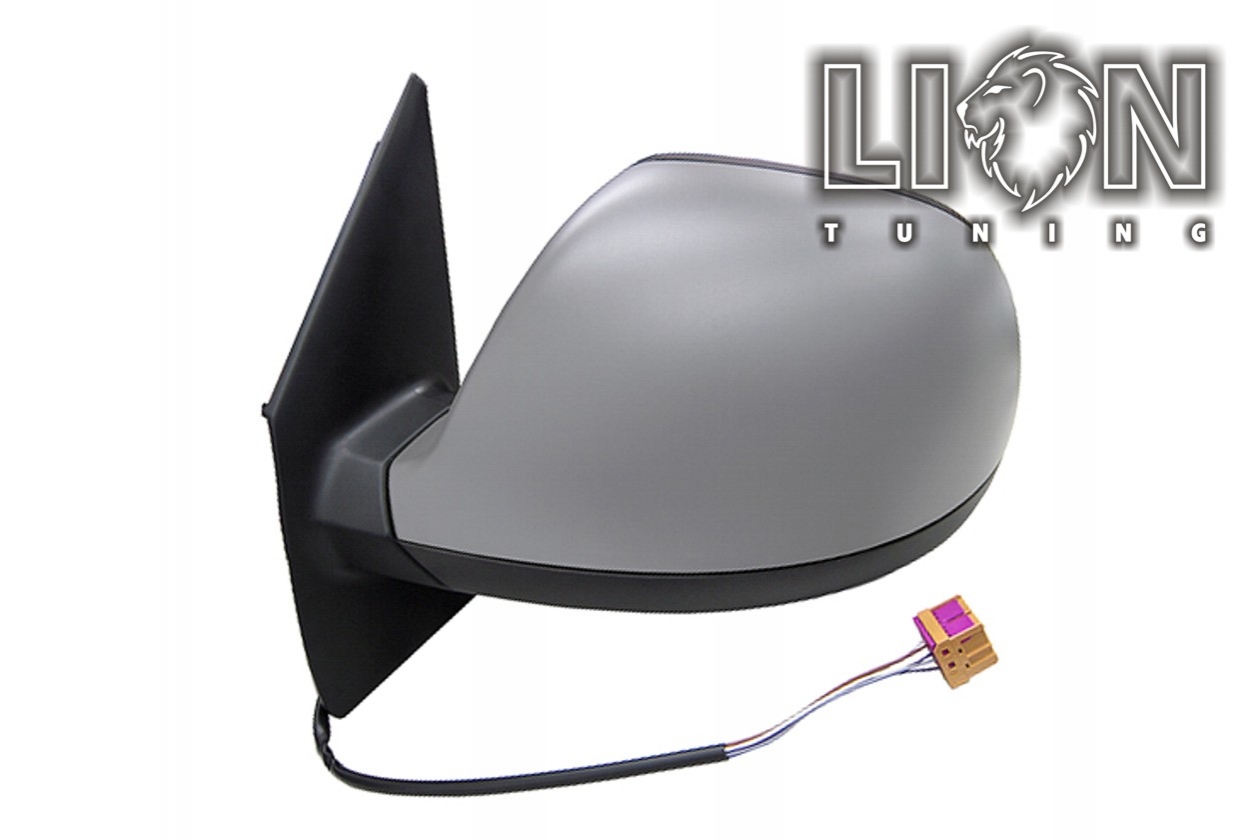 Beheizbar, Elektrisch, grau, grundiert, asphärisch, Eintragungsfrei / keine Eintragung nötig