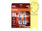 Halogen, 3500K, H4, 60W, Scheinwerfer, 12 V, Eintragungsfrei / mit E-Prüfzeichen