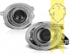 Halogen, chrom, nur passend für M-Paket und M5 Stoßstange, H3, Eintragungsfrei / mit E-Prüfzeichen