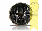Halogen, schwarz, Nur zulässig in Kombination mit Frontblinkern mit Standlichtfunktion, Abblendlicht und Fernlicht H4, manuell verstellbar, Eintragungsfrei / mit E-Prüfzeichen