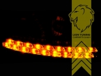 mit LED Blinker, Halogen, chrom, Abblendlicht H7 / Fernlicht H1, elektrisch verstellbar - Stellmotor integriert, Eintragungsfrei / mit E-Prüfzeichen