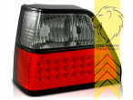 LED, schwarz, rot, Blinkerbirnen BAU15S, Eintragungsfrei / mit E-Prüfzeichen