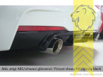 links und rechts, schwarz matt, nur passend für Fahrzeuge mit M-Paket, ABS Kunststoff, schwarz - lackierfähig, Eintragungsfrei / mit ABE