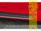 carbon Optik, nur passend für 3-Türer, ABS Kunststoff, schwarz - lackierfähig, Eintragungsfrei / mit ABE