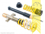 ST X (Mit fester Kennung), gelb, Zur Sturzkorrektur an der Hinterachse empfehlen wir die Verwendung des einstellbaren KW Querlenkers. KW Nr. 68510131., Nicht für Fahrzeuge mit elektronischer Dämpferverstellung., Stahl verzinkt, Eintragungspflichtig / Teilegutachten liegt bei