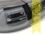 LED, dynamischer LED Blinker, schwarz, nur für Fahrzeuge mit werksseitig verbauten HALOGEN Rückleuchten, Eintragungsfrei / mit E-Prüfzeichen