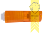Halogen, orange, nur passend für GL Stoßstange (große Stoßstange), Blinkerbirnen BAU15S, Eintragungsfrei / mit E-Prüfzeichen