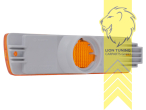 Halogen, orange, nur passend für GL Stoßstange (große Stoßstange), Blinkerbirnen BAU15S, Eintragungsfrei / mit E-Prüfzeichen