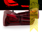 LED, mit LED Blinker, dynamischer LED Blinker, rot, Eintragungsfrei / mit E-Prüfzeichen
