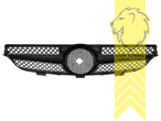 Original Mercedes Emblem wird übernommen, schwarz, chrom, ABS Kunststoff, Eintragungsfrei / als Ersatzteil verwendbar
