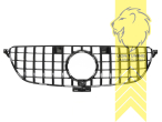 Original Mercedes Emblem wird übernommen, schwarz glänzend, ABS Kunststoff, Eintragungsfrei / als Ersatzteil verwendbar